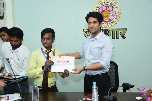 PSY Meritorious honor in Ujjain Collectorate
